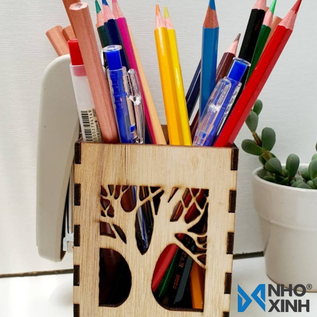Hộp cắm bút hình cây - Pencil case_TR